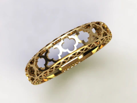 ヴァン クリーフ リング 3Dモデル