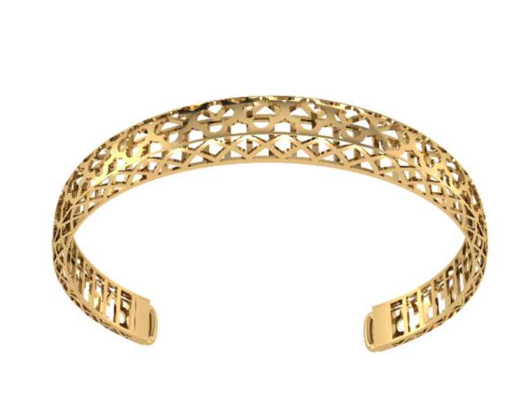 VanCleef Bracelets 3D Model .c4d .max .obj .3ds .fbx .stl .blend 