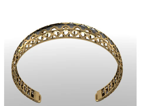 VanCleef Tarnish Bracelets 3D Model