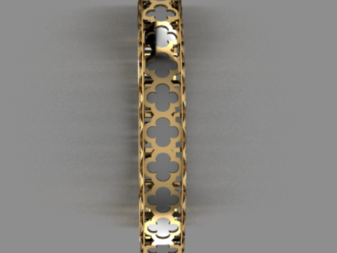 VanCleef Tarnish Bracelets 3D 모델