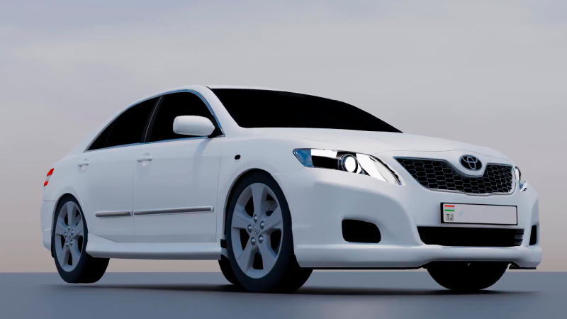 Toyota Camry v45 2011 3D Модель .c4d .max .obj .3ds .fbx .stl .blend 