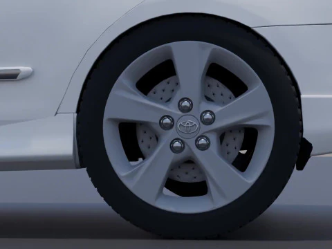 Toyota Camry v45 2011 3D Model