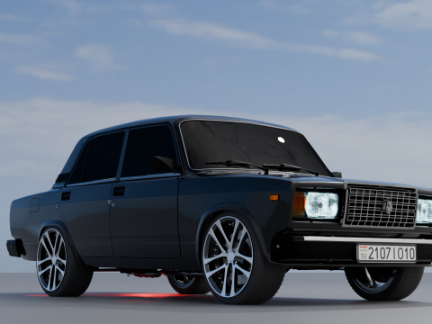 Vaz 2107 LUXURY 3D Model