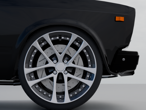 Vaz 2107 LUXURY 3D 模型