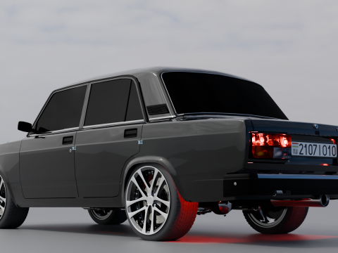 Vaz 2107 LUXURY 3D 模型