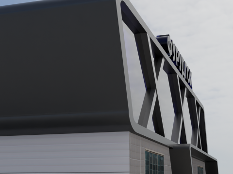 Tajikistan Dushanbe Airport 3Dモデル