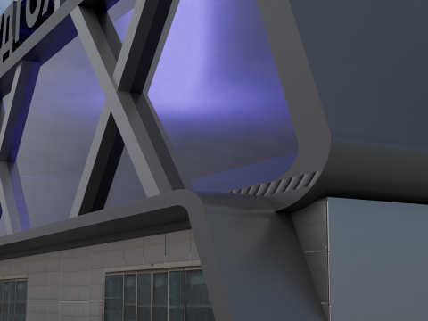 Tajikistan Dushanbe Airport 3Dモデル