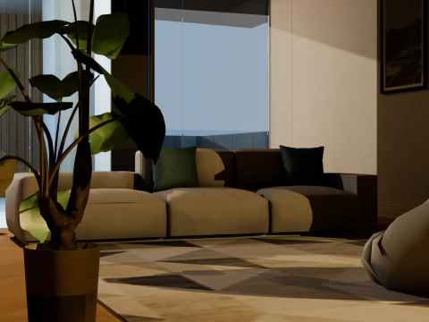 Modern House 3D Model