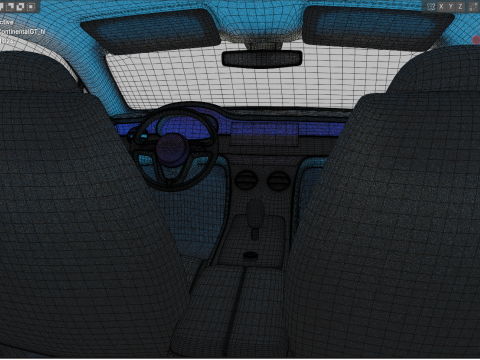 Bentley Continental GT 2018 Modello 3D
