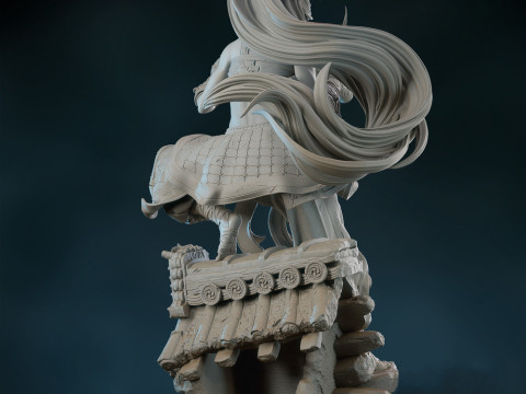 Assassin Figure Modelo de Impressão 3D