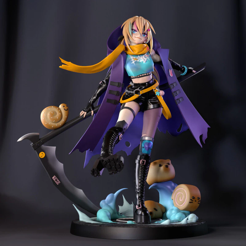 Bulka Figure 3D Print Model .c4d .max .obj .3ds .fbx .stl .blend 