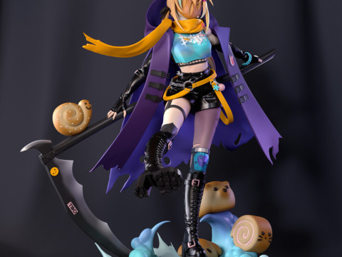 Bulka Figure 3Dプリントモデル