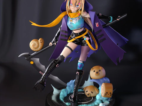 Bulka Figure 3D Print Model