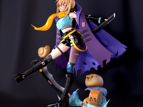 Bulka Figure 3Dプリントモデル