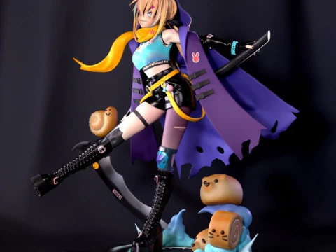 Bulka Figure 3D Print Model