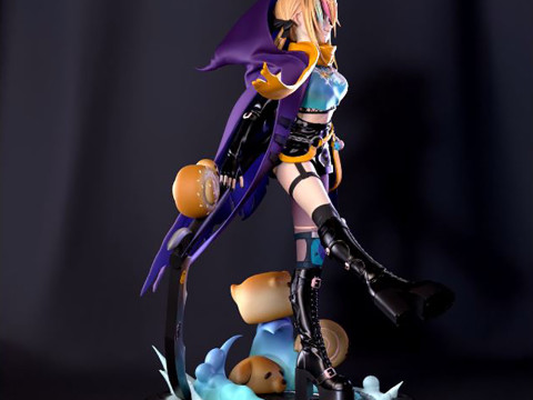 Bulka Figure 3Dプリントモデル