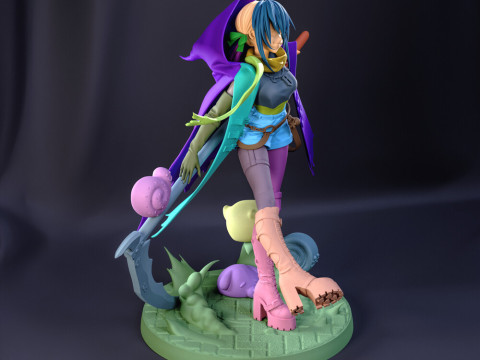 Bulka Figure 3Dプリントモデル