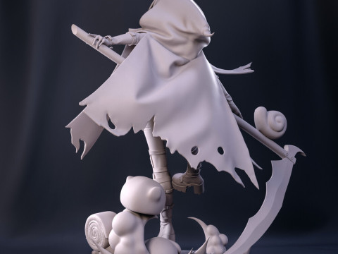 Bulka Figure 3Dプリントモデル