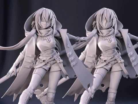 Bulka Figure 3D Print Model