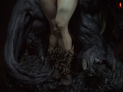 Demon Queen 3D Print Model