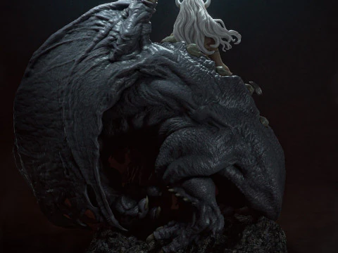 Demon Queen 3D Print Model