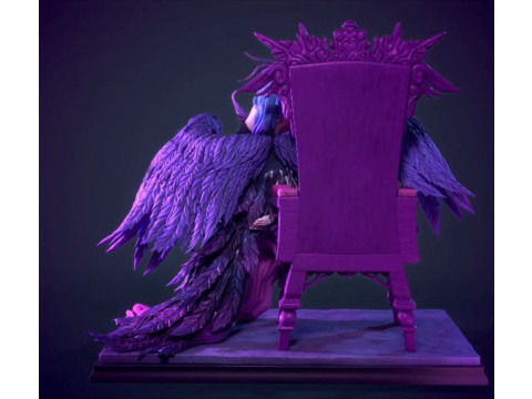 Lilim the Fallen Angel 3D 打印模型