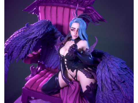 Lilim the Fallen Angel 3D 打印模型