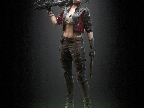 Rogue Amendiares Modèles 3D en vedette