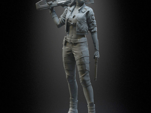 Rogue Amendiares 3Dプリントモデル