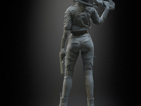 Rogue Amendiares 3Dプリントモデル