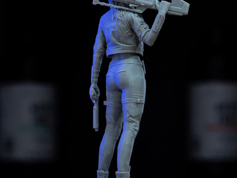 Rogue Amendiares 3D Print Model