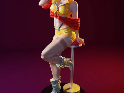 페이 발렌타인 3D 프린트 모델