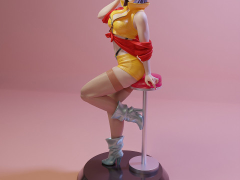 Faye Valentine 3D Print Model