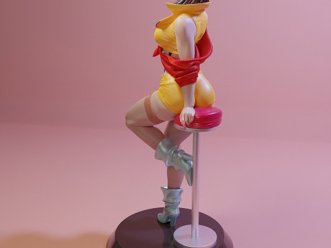 Faye Valentine 3D Print Model