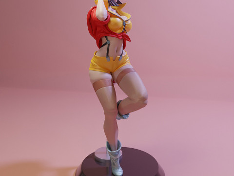 Faye Valentine 3D Print Model