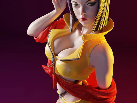 Faye Valentine 3D Print Model