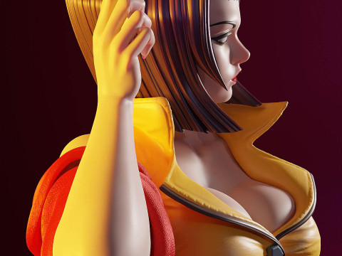 Faye Valentine 3D Print Model