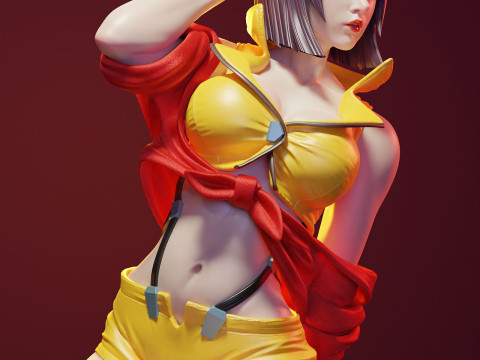 Faye Valentine 3D Print Model