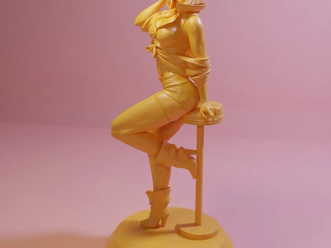 Faye Valentine 3D Print Model