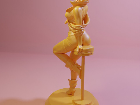 Faye Valentine 3D Print Model