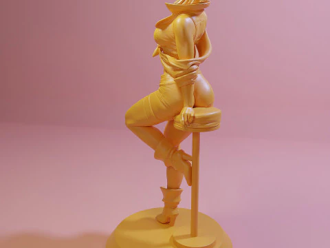 Faye Valentine 3D Print Model