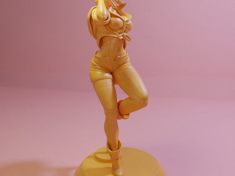 Faye Valentine 3D Print Model