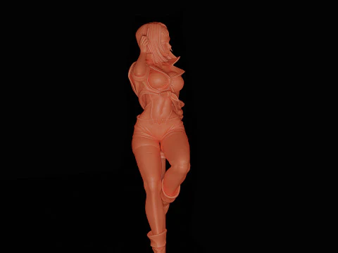 Faye Valentine 3D Print Model