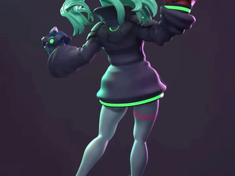 Rebecca Cyberpunk Edgerunners 3D Print Model