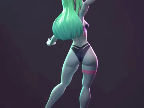 Rebecca Cyberpunk Edgerunners 3D Print Model