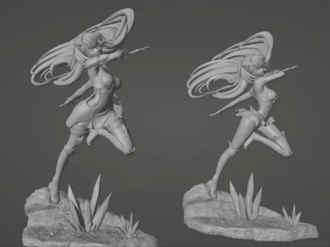 Ais Wallenstein 3D 프린트 모델