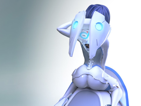 Ichigo From Darling in the Franxx Model Cetak 3D