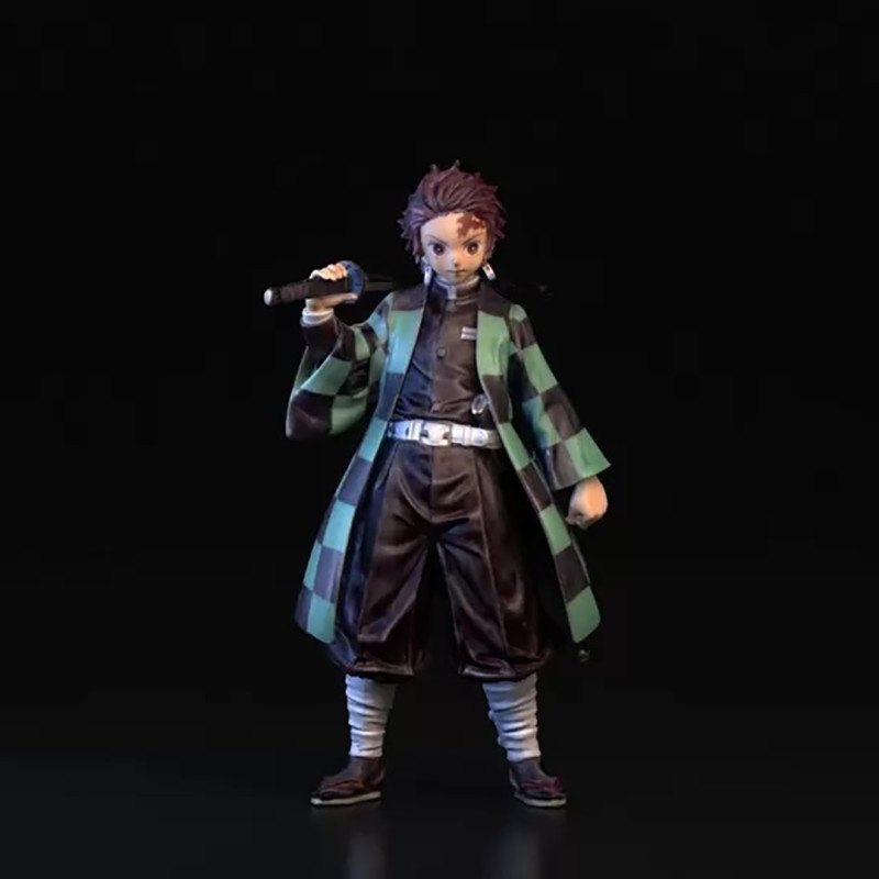 Tanjiro Kamado Demon Slayer 3D Принт Модель .c4d .max .obj .3ds .fbx .stl .blend