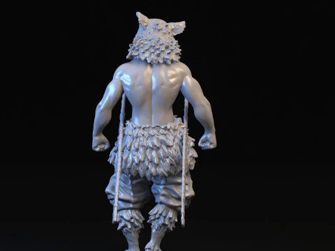 Inosuke Hashibira Demon Slayer 3D Print Model