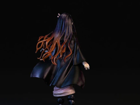 Nezuko Kamado Demon Slayer 3D Print Model